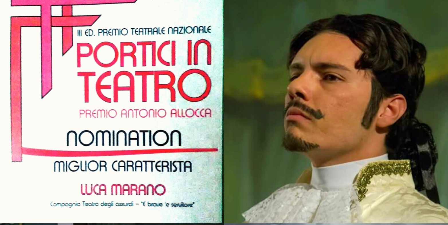 Nomination miglior Caratterista al Premio Nazionale Antonio Allocca 