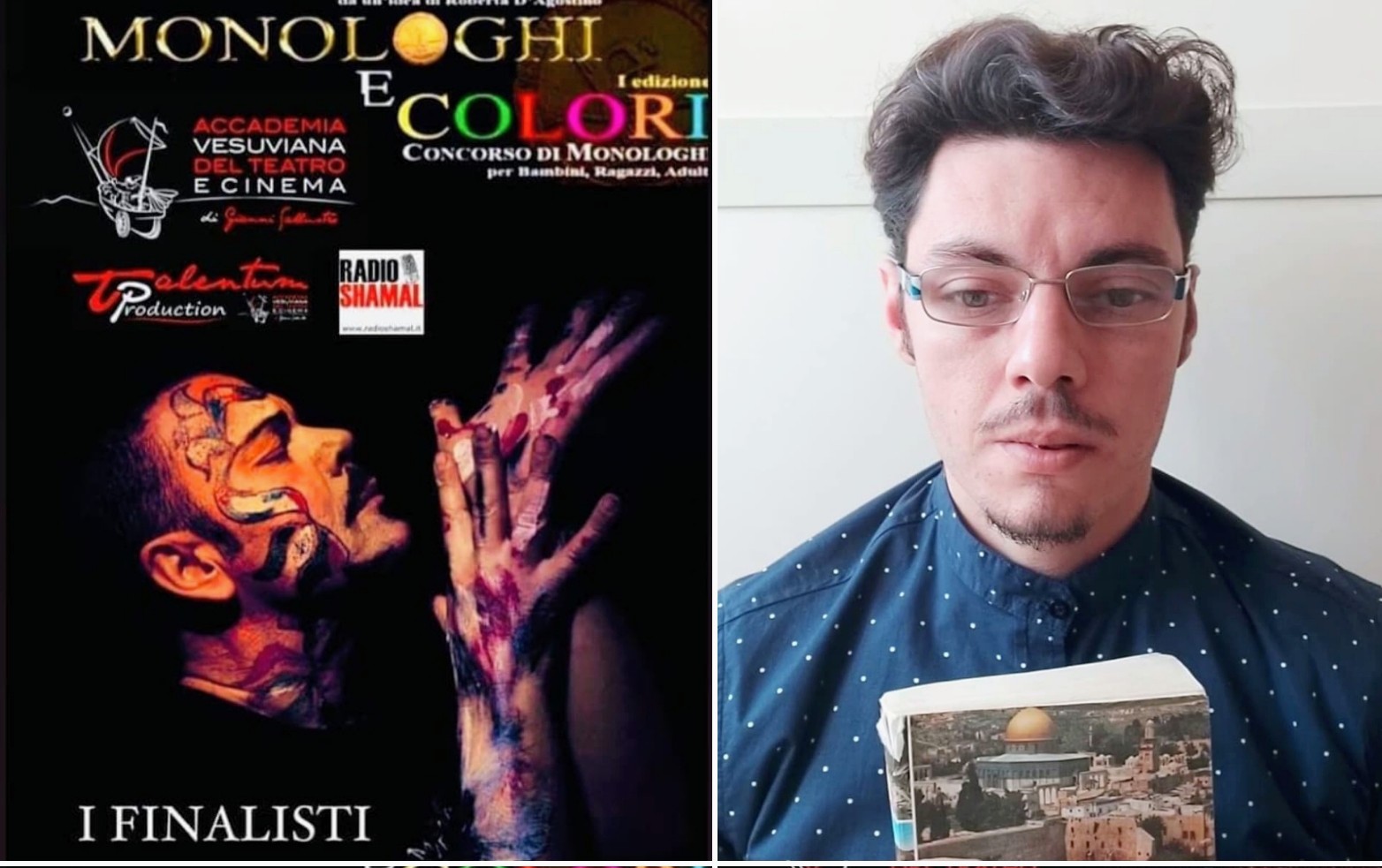 Finalista in concorso alla seconda edizione "Monologhi a Colori"  